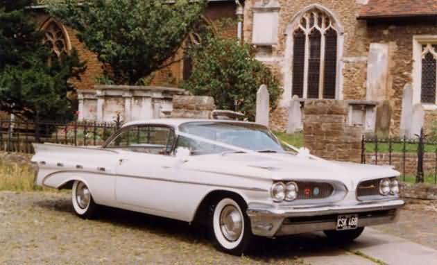 Classic Wedding Car For Hire Bonnie Our 1959 Pontiac Bonneville Coupe